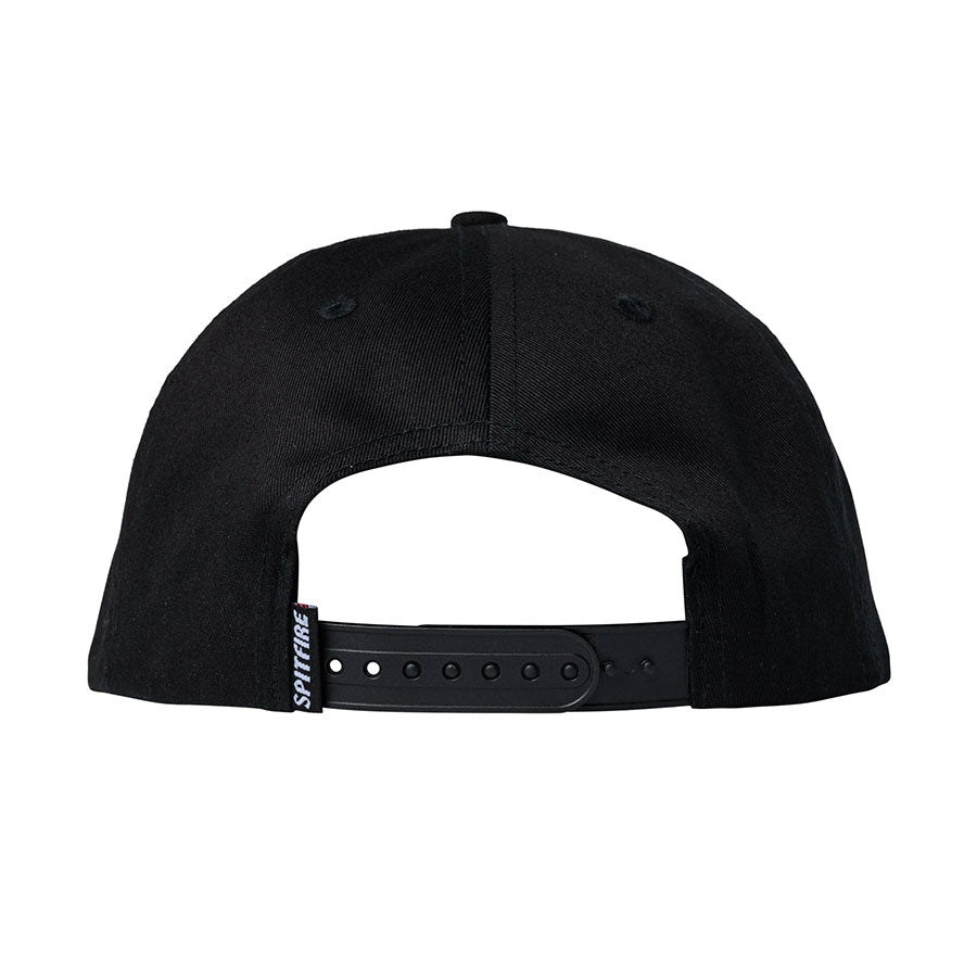 Spitfire Charred Remains Snapback Black