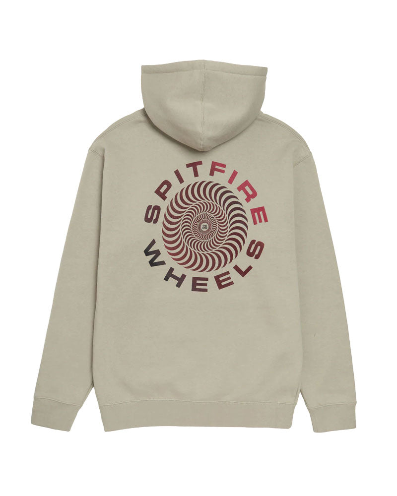 Spitfire Classic '87 Swirl Fade Fill Hoodie Cement