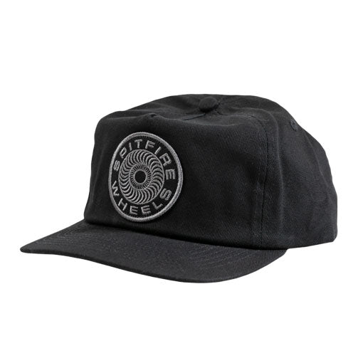 Spitfire Classic '87 Swirl Patch Snapback Black/Charcoal