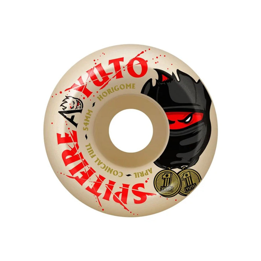 Spitfire F4 99D April Yuto Conical Full Wheels 54mm