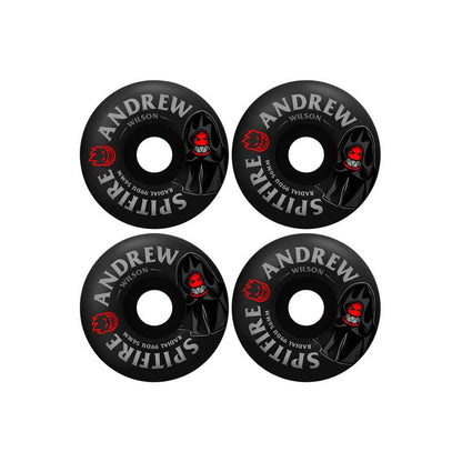 Spitfire F4 Andrew Wilson Burn Squad Radial 99D Wheels 56mm