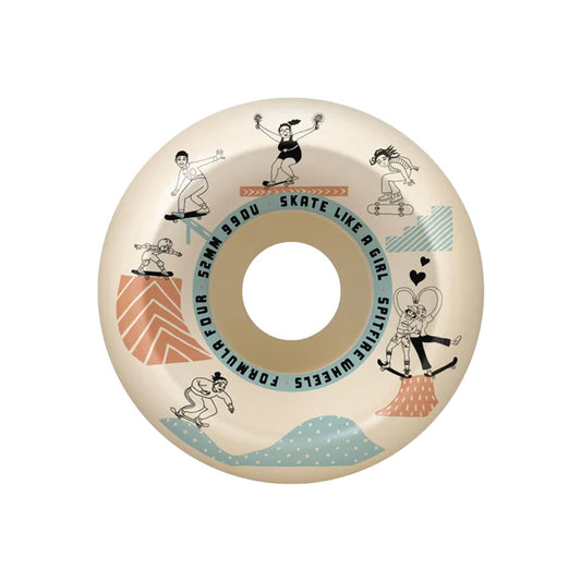 Spitfire F4 Classic Skate Like A Girl Sessions 99A Wheels 52mm