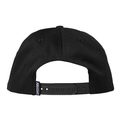 Spitfire Old E Drop Snapback Hat Black/White
