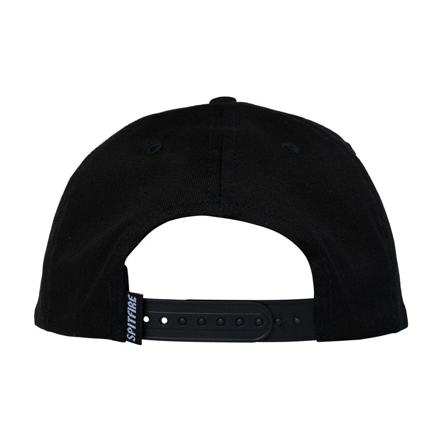 Spitfire Snake Classic Snapback Cap - Black/Cream
