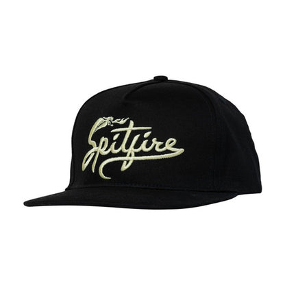 Spitfire Snake Classic Snapback Cap - Black/Cream