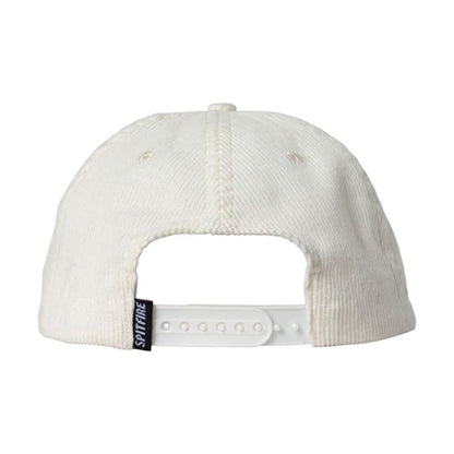 Spitfire Team Bighead Script Snapback Cap White