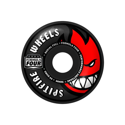 Spitfire Team Colors F4 99a Radial Full Wheels 58mm