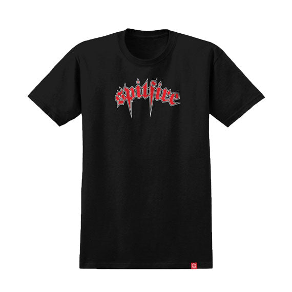Spitfire Venom T-Shirt - Black/Red