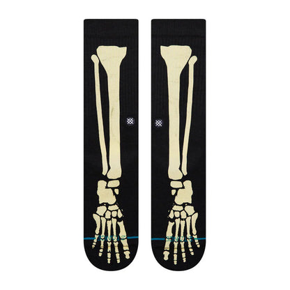Stance Bones 3 Sock Black