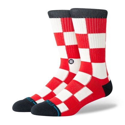Stance Chaturanga Crew Sock Red