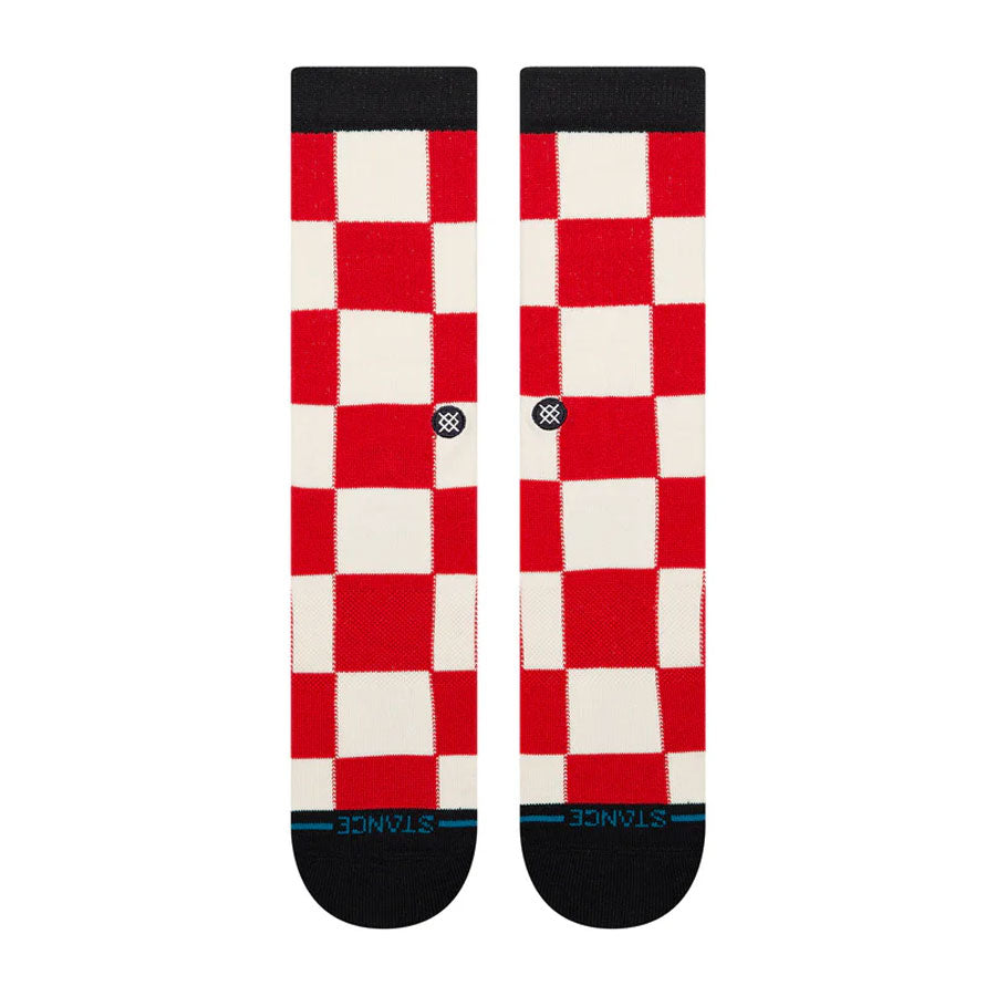 Stance Chaturanga Crew Sock Red