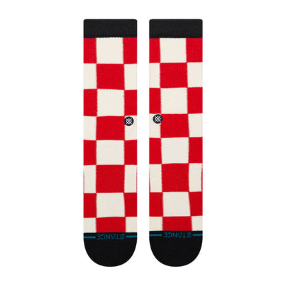 Stance Chaturanga Crew Sock Red