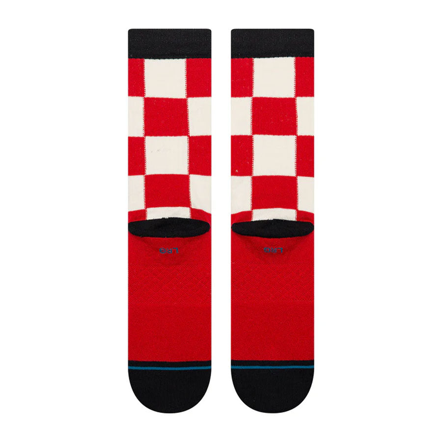 Stance Chaturanga Crew Sock Red