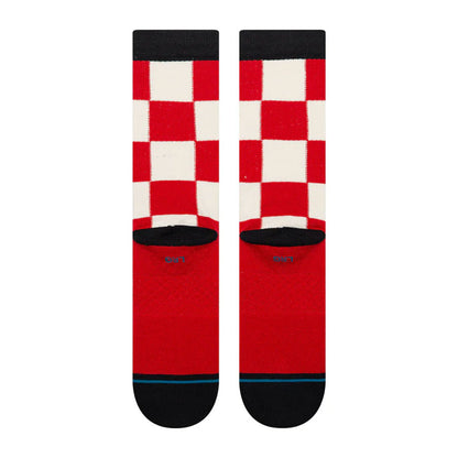 Stance Chaturanga Crew Sock Red