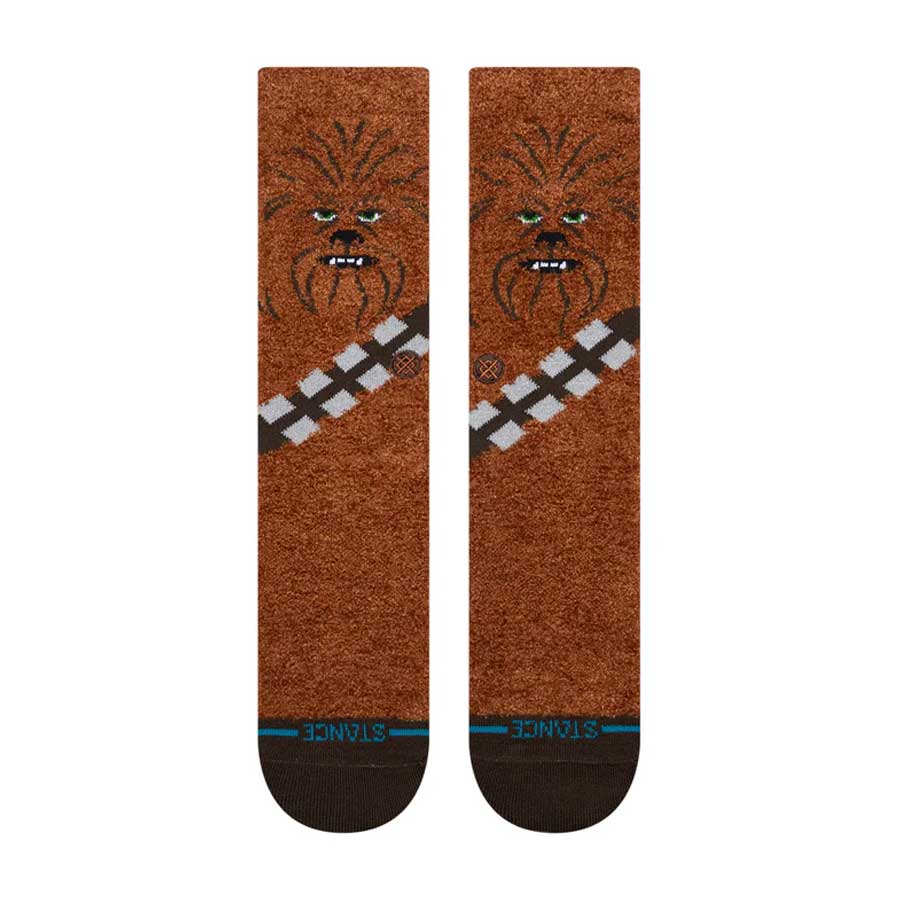 Stance Chewie Crew Sock Brown