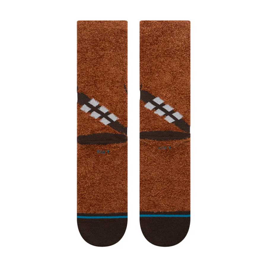 Stance Chewie Crew Sock Brown