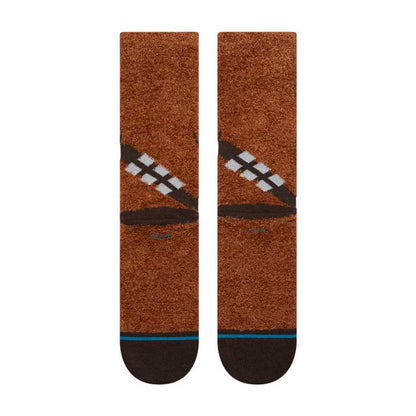 Stance Chewie Crew Sock Brown