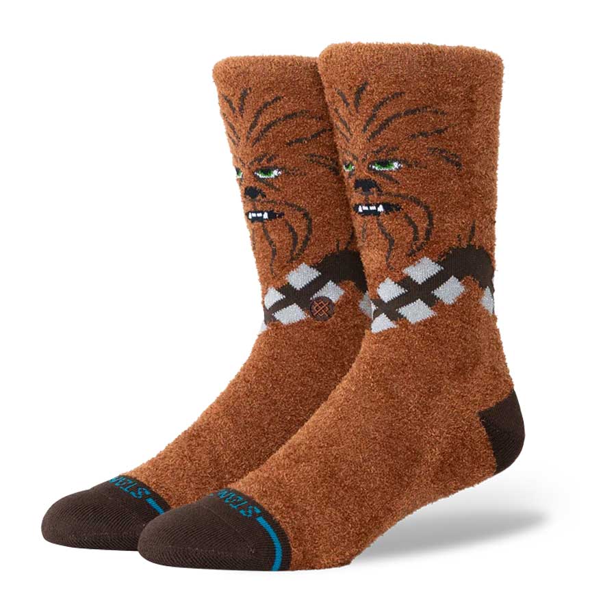 Stance Chewie Crew Sock Brown