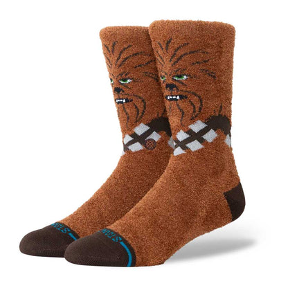 Stance Chewie Crew Sock Brown