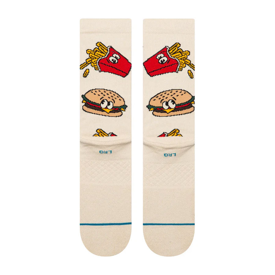 Stance Combo Meal Crew Sock Tan