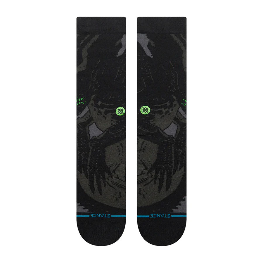 Stance Disney Alien Crew Sock Black
