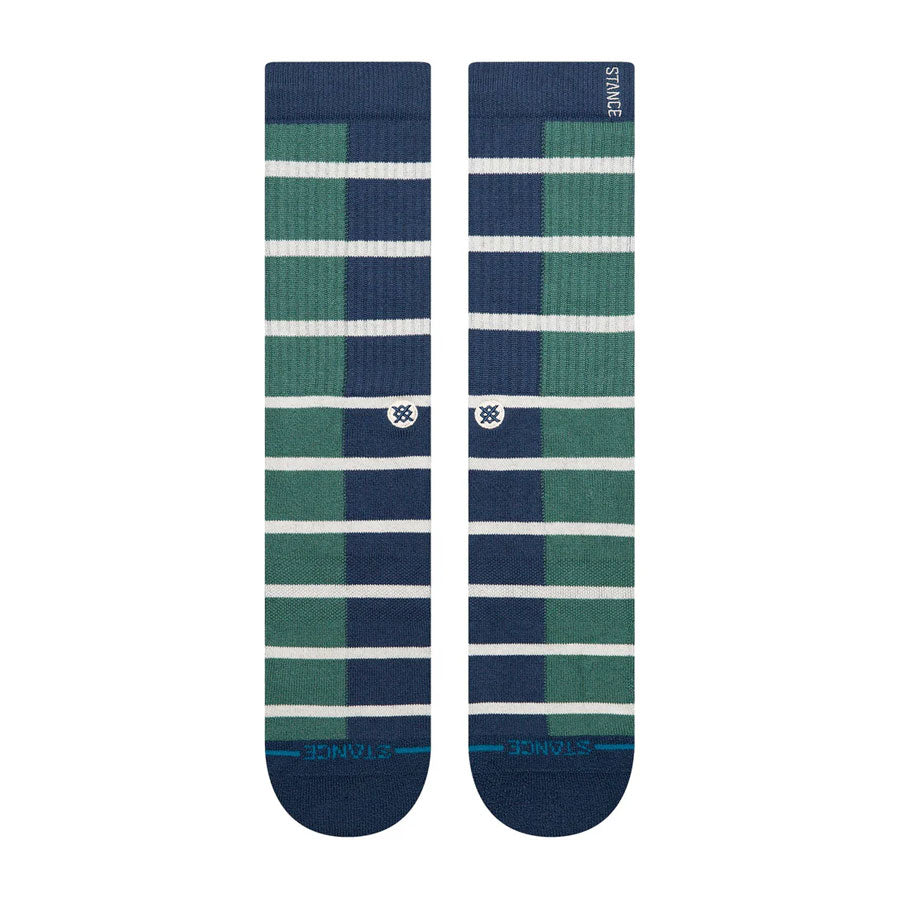 Stance Double Vision Crew Sock Teal