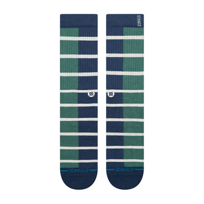 Stance Double Vision Crew Sock Teal