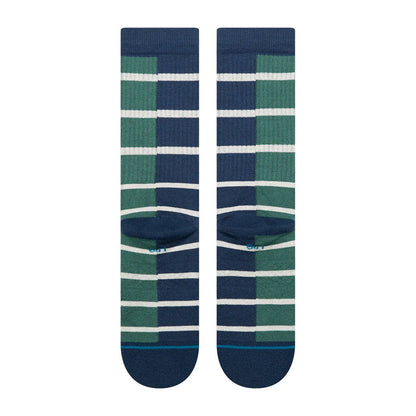 Stance Double Vision Crew Sock Teal