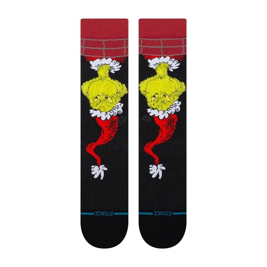 Stance Down The Chimney Crew Sock Black