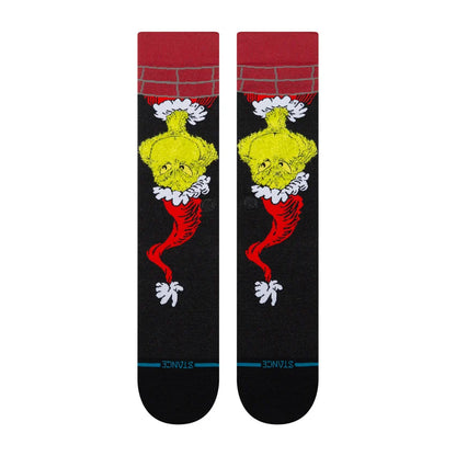 Stance Down The Chimney Crew Sock Black