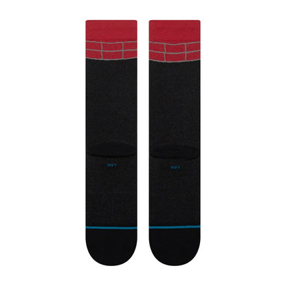 Stance Down The Chimney Crew Sock Black
