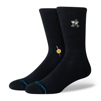 Stance Extra Dirty Crew Sock Black