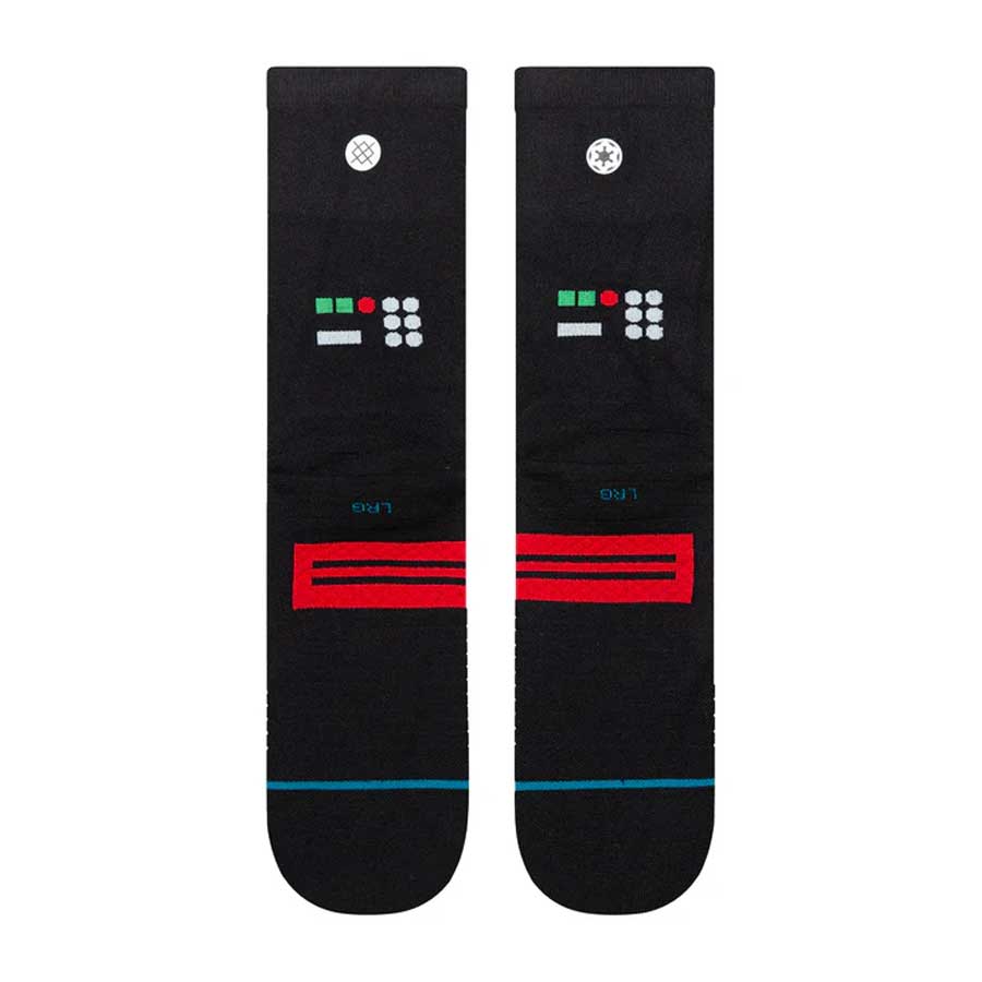 Stance FTPA Run Dark Side Crew Sock Black