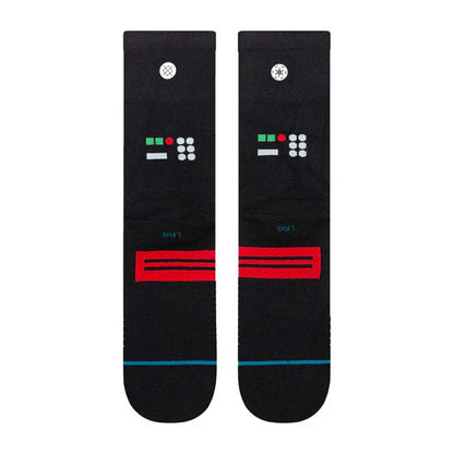Stance FTPA Run Dark Side Crew Sock Black