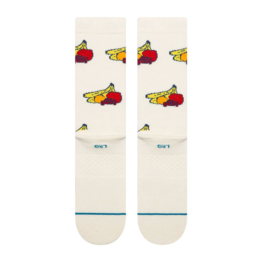 Stance Fruits Crew Sock Canvas