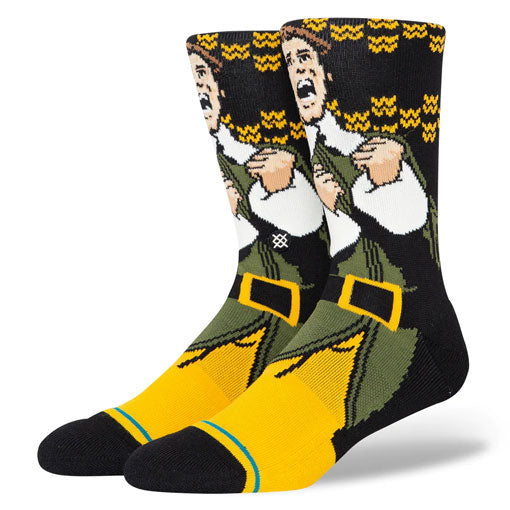 Stance Ftpa Elf Smilings My Favorite Sock - Black