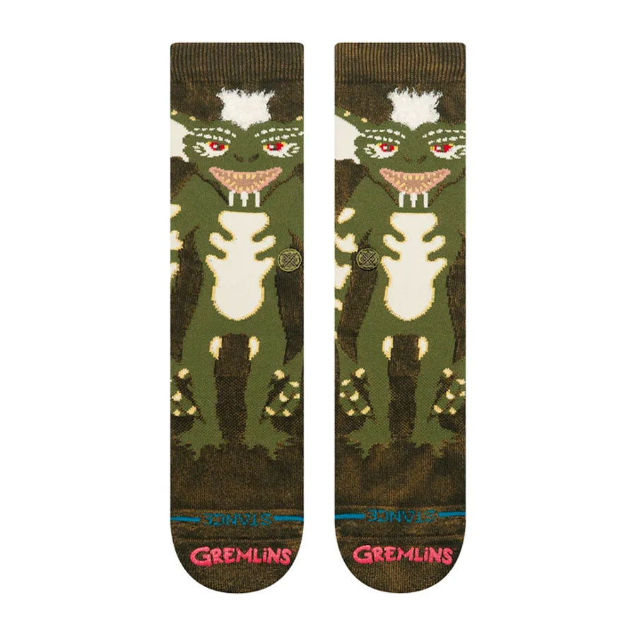 Stance Ftpa Stripe Gremlins Crew Sock Darkgreen