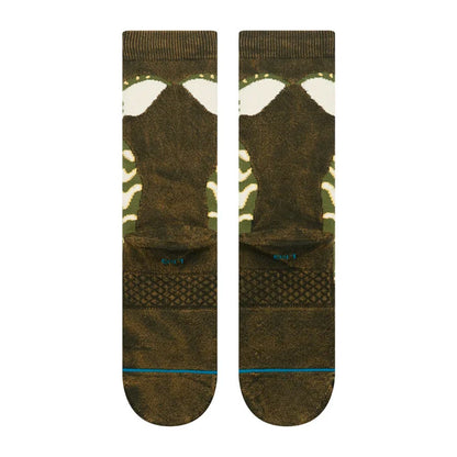 Stance Ftpa Stripe Gremlins Crew Sock Darkgreen