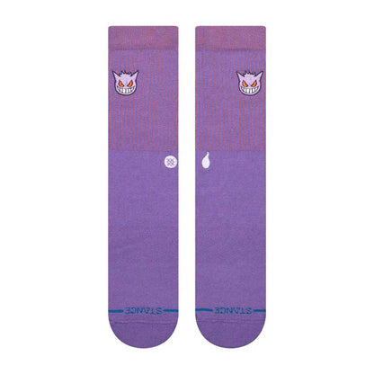 Stance Gengar Crew Sock Purple