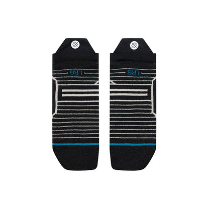 Stance Golf Mid Tab No Show Black
