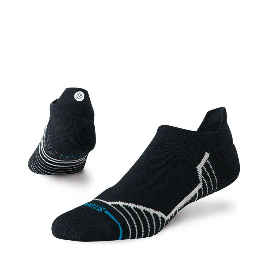 Stance Golf Mid Tab No Show Black