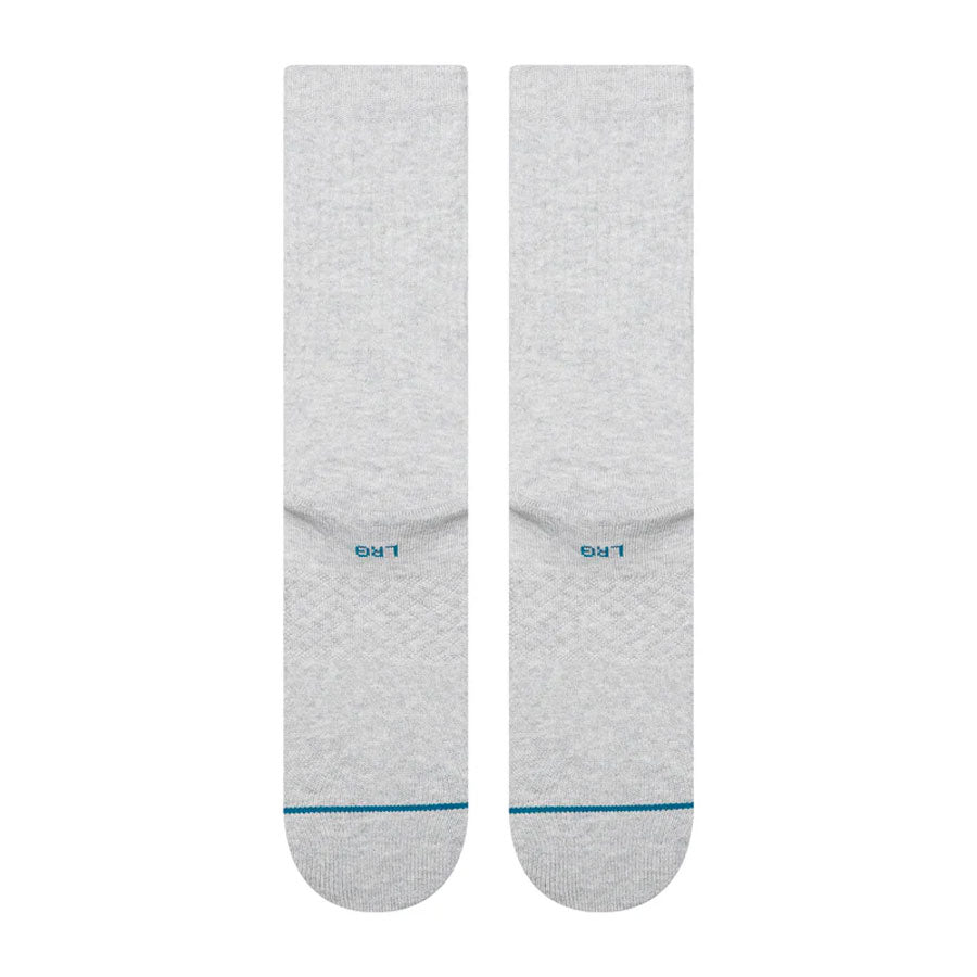 Stance Hit Me Crew Sock Heathergrey