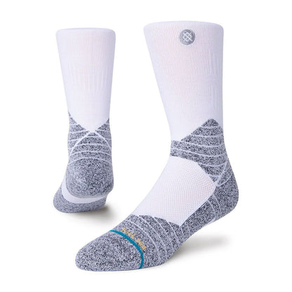 Stance Icon Sport Crew Sock White