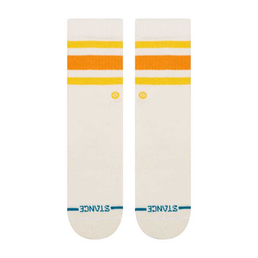 Stance Kids' Boyd Crew Sock Mustard