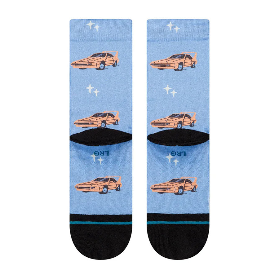 Stance Kids' Chop Shop Crew Sock Capri Blue