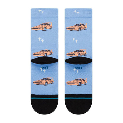 Stance Kids' Chop Shop Crew Sock Capri Blue