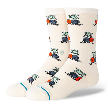 Stance Kids' Community Crew Sock Ivory
