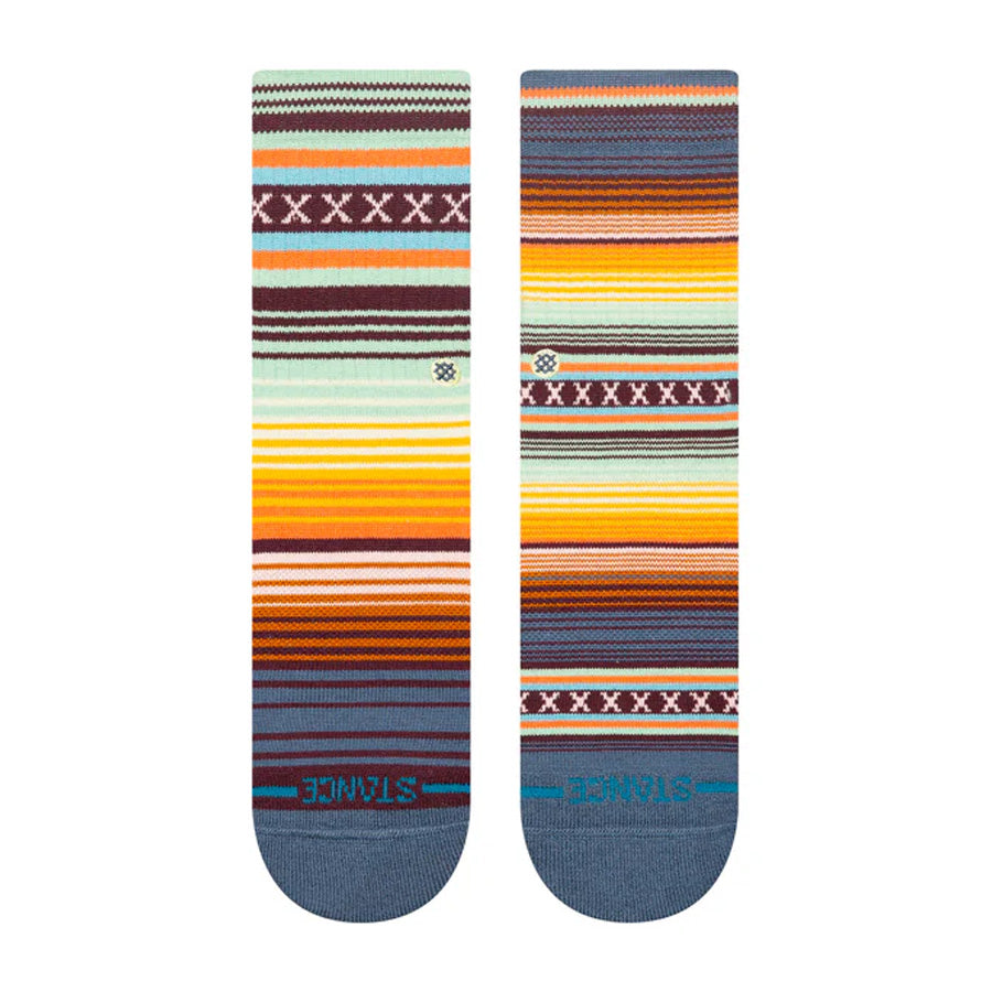 Stance Kids' Curren Crew Sock Seablue