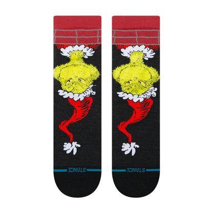 Stance Kids' Ftpa Down The Chimney Crew Sock Black