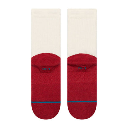 Stance Kids' Heating Up Crew Sock Red
